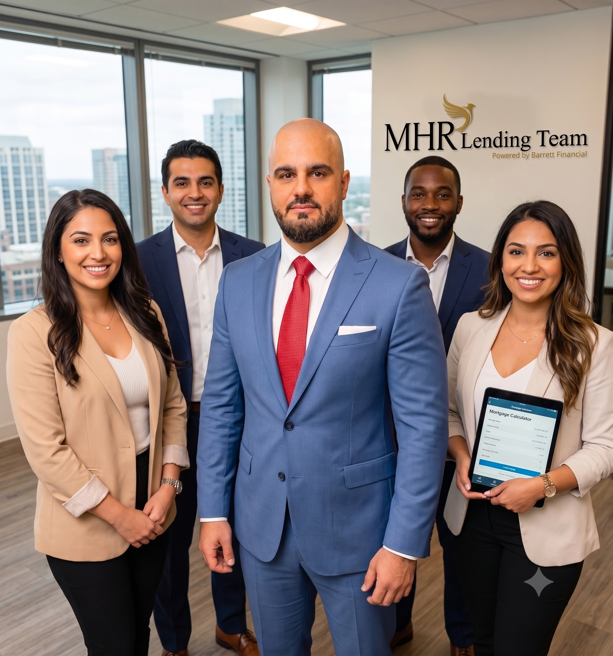 Kamran Hasan, Senior Loan Officer and his MHR Lending team
